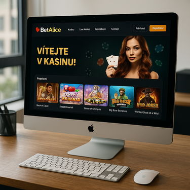 BetAlice - Design platformy - Přehled rozhraní